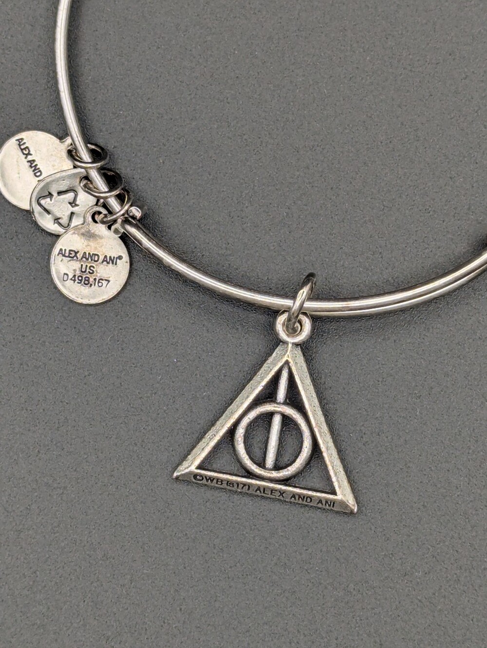 Harry Potter Deathly Hallows Bangle Bracelet